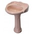 Mexican Roman Style ELONGATED TOILET  Pink